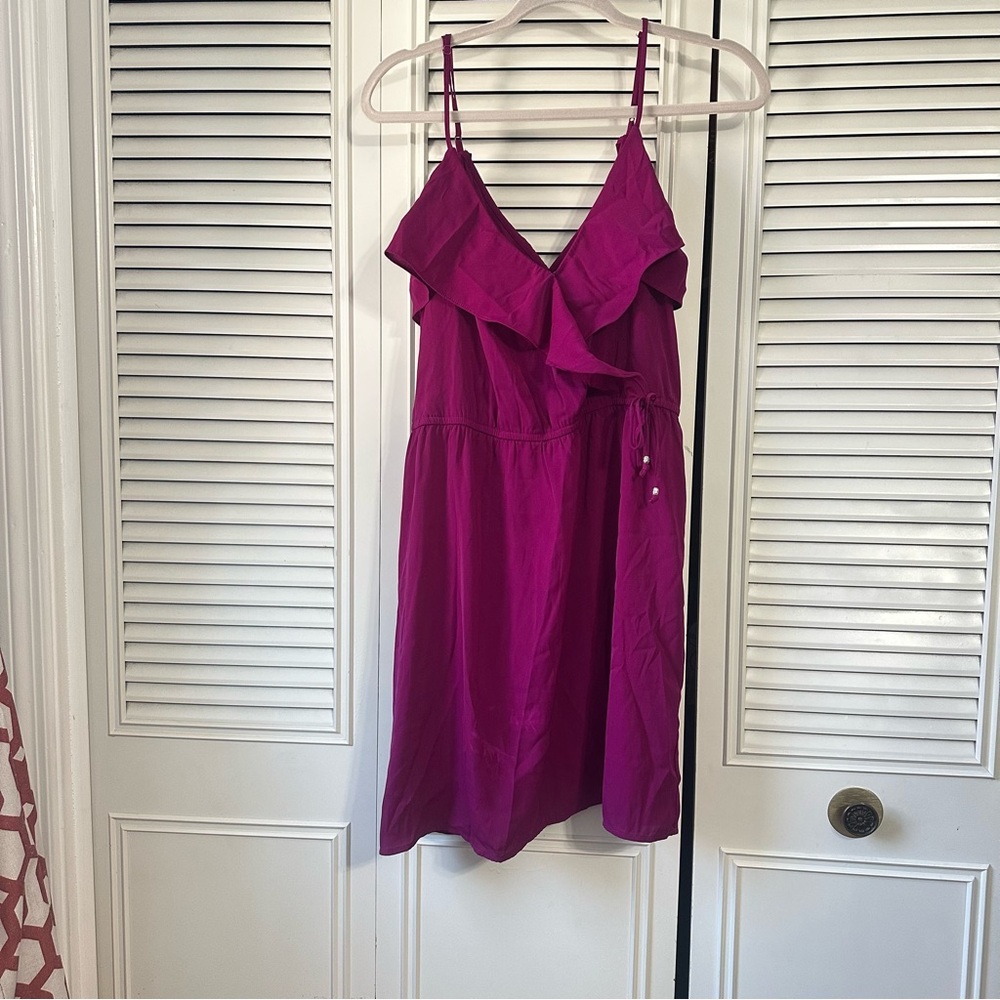 NWT American Eagle Outfitters Women’s Spaghetti Dress Purple Sz Large